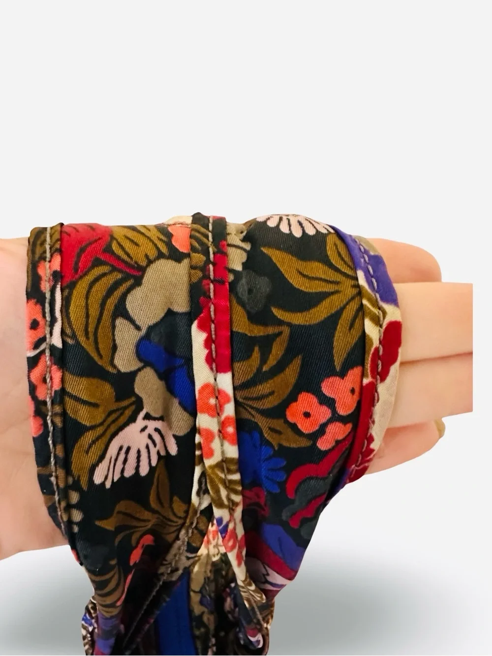 Marc by Marc Jacobs Floral Quilted Tote in Red, Blue, Black and Cream